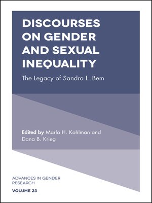 cover image of Advances in Gender Research, Volume 23